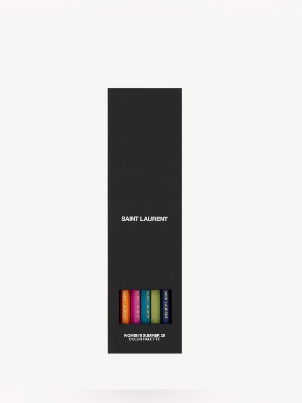 🆕 BLACK Saint Laurent Rive Droite Pencil Set Black — not colored.